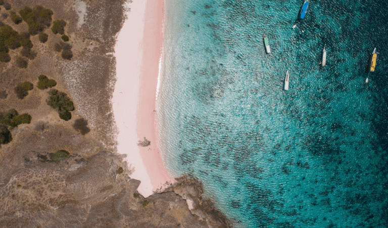 Pink Beach Labuan Bajo: Pink Sand, Clear Water and Komodo Views